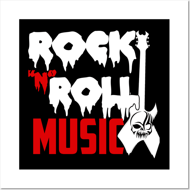 ROCK N ROLL Wall Art by medasven